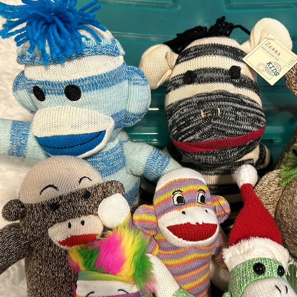 Large Sock Monkey Collection - Picture 6 of 6